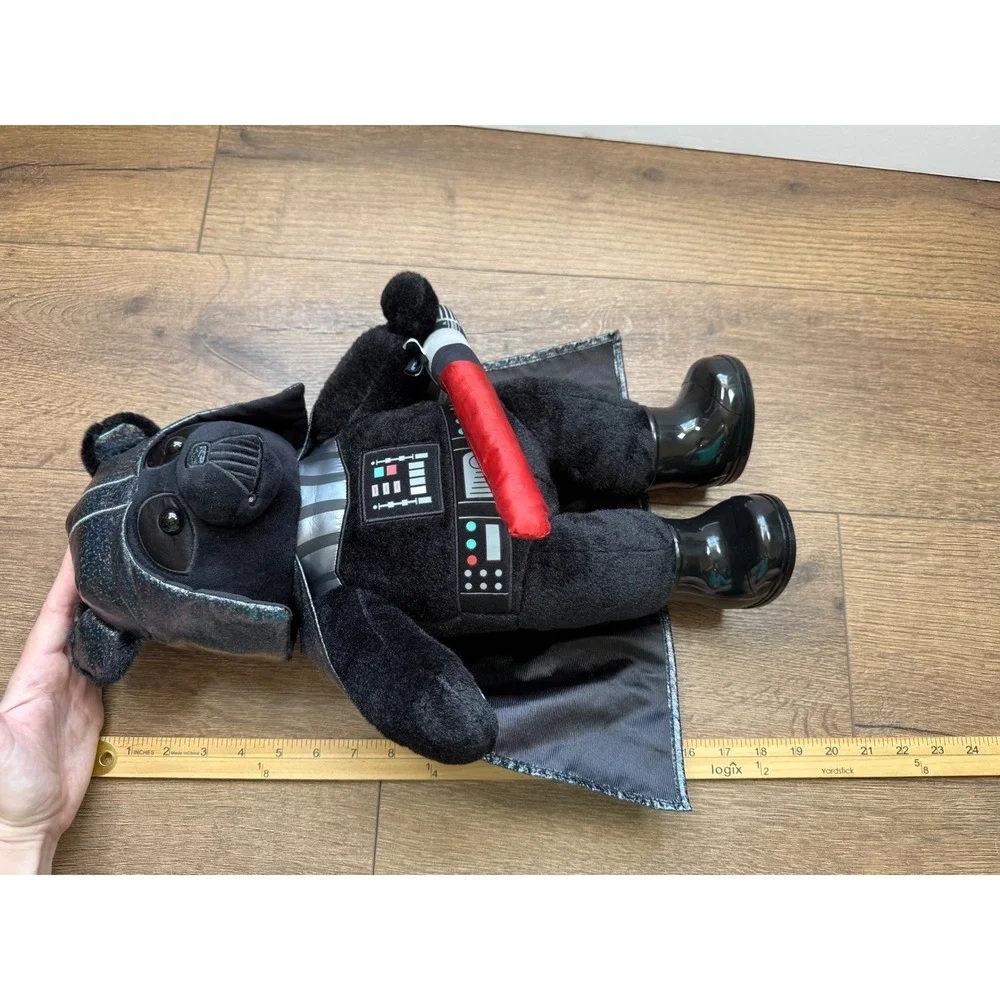Build-A-Bear Star Wars Darth Vader Plush Bear with Helmet Cape Boots Lightsaber